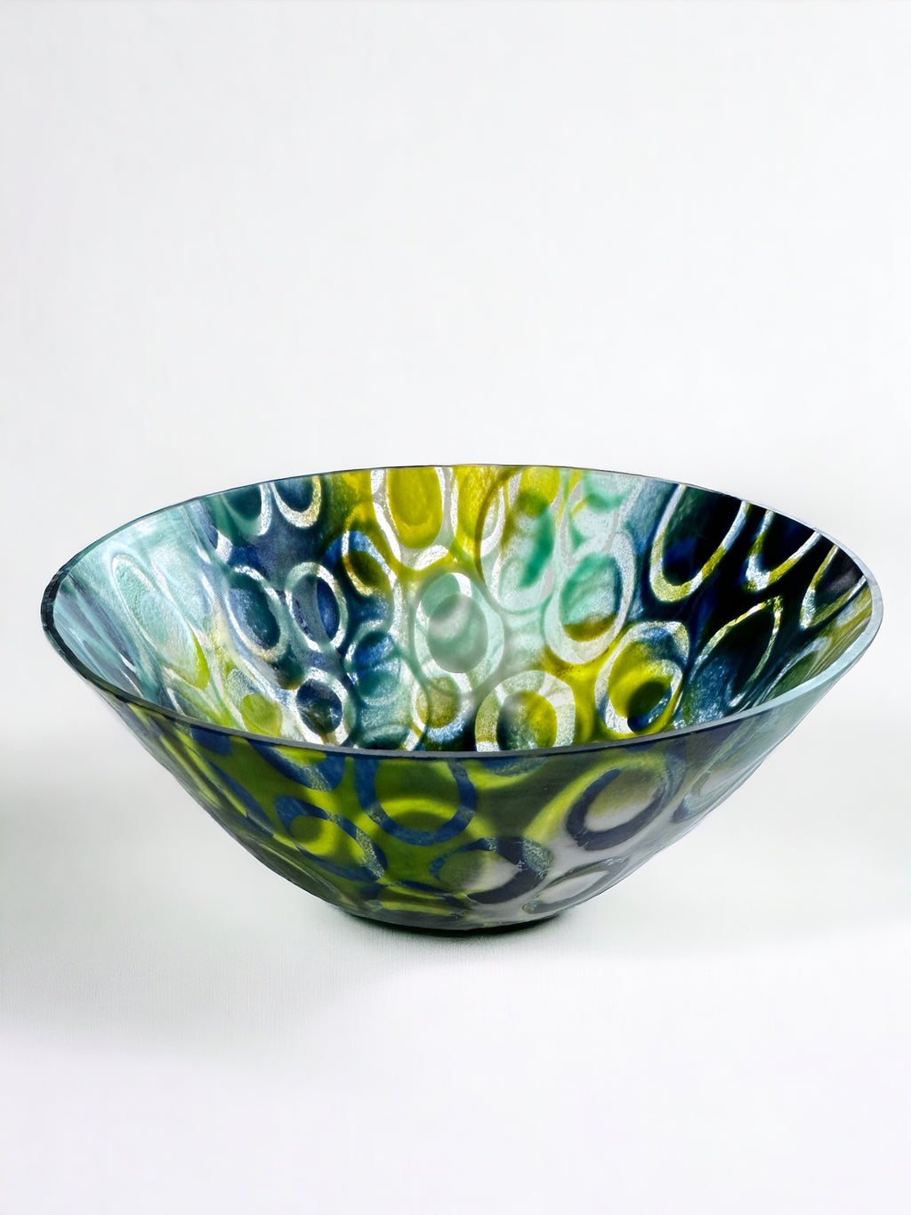 Ocean Bubbles Art Bowl image 1