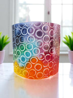 Rainbow Bubbles Candle Curve image 2