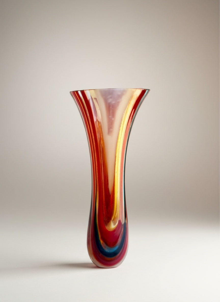 Drawn in Fire Vase  image 1