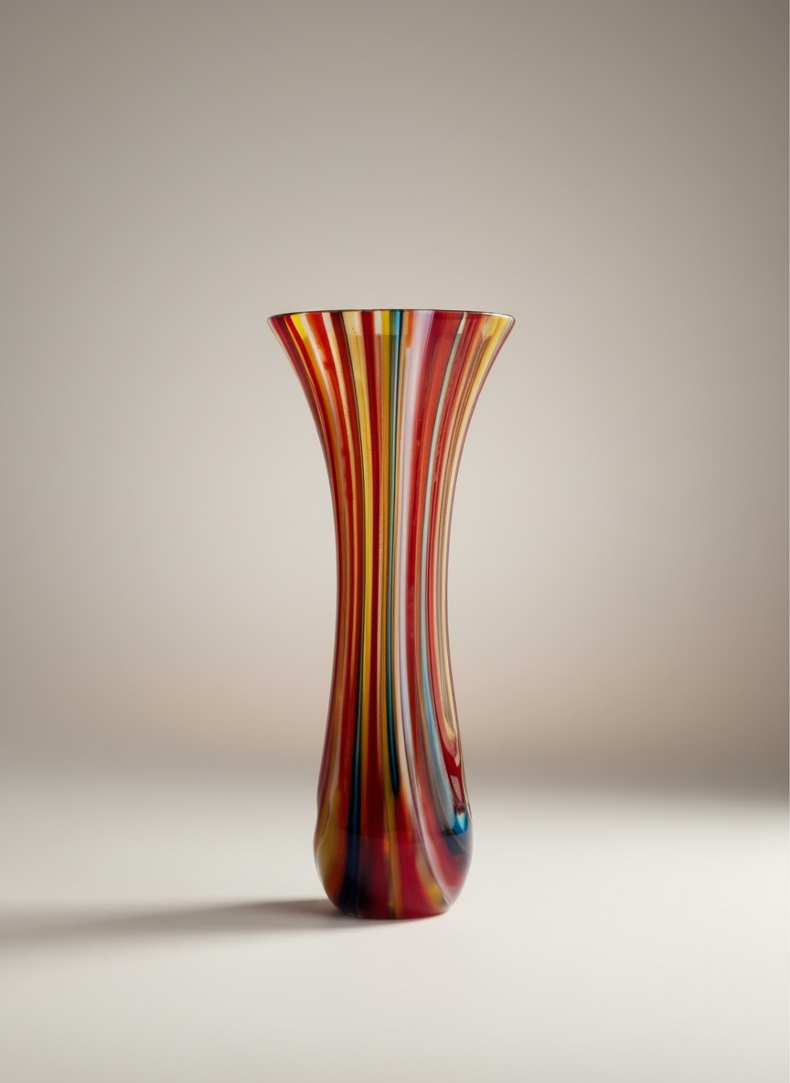 Drawn in Fire Vase  image 0