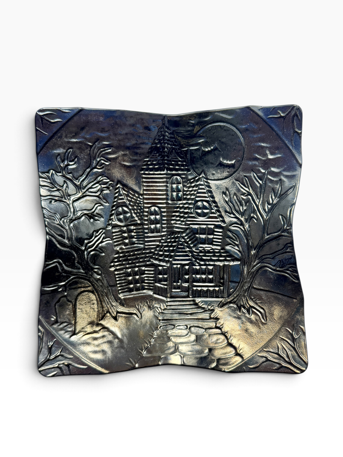 Haunted Manor Decorative Plate