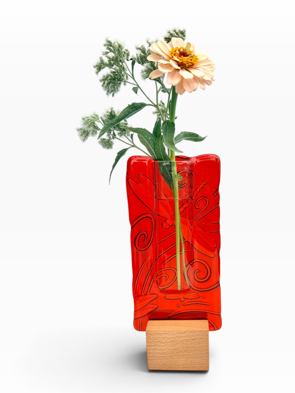 Small Pocket Vase- Dragonfly
