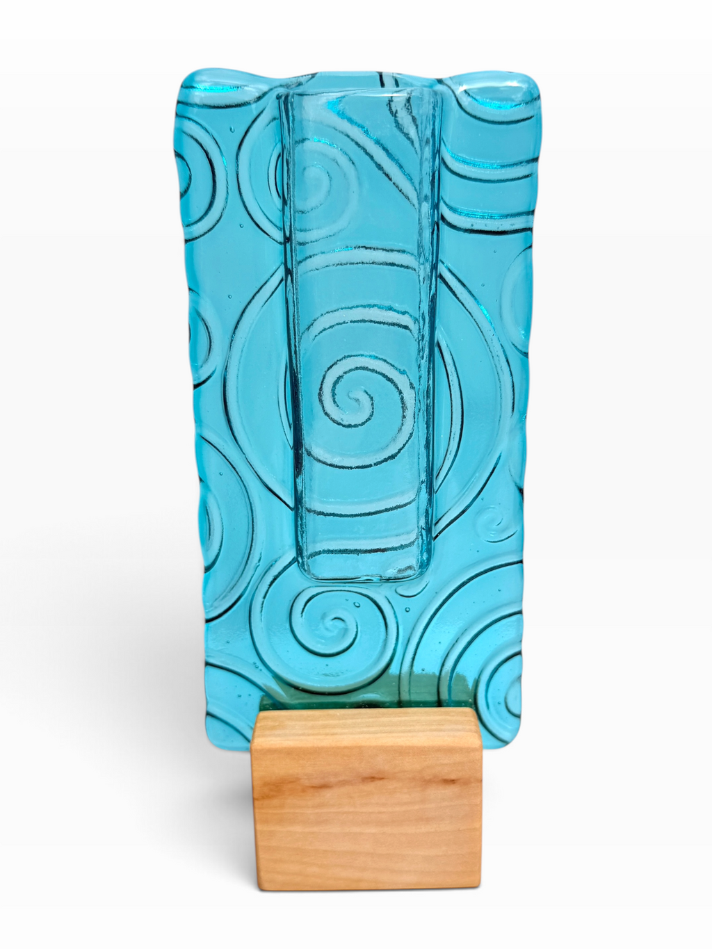 Small Pocket Vase- Swirl