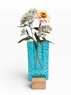 Small Pocket Vase- Swirl