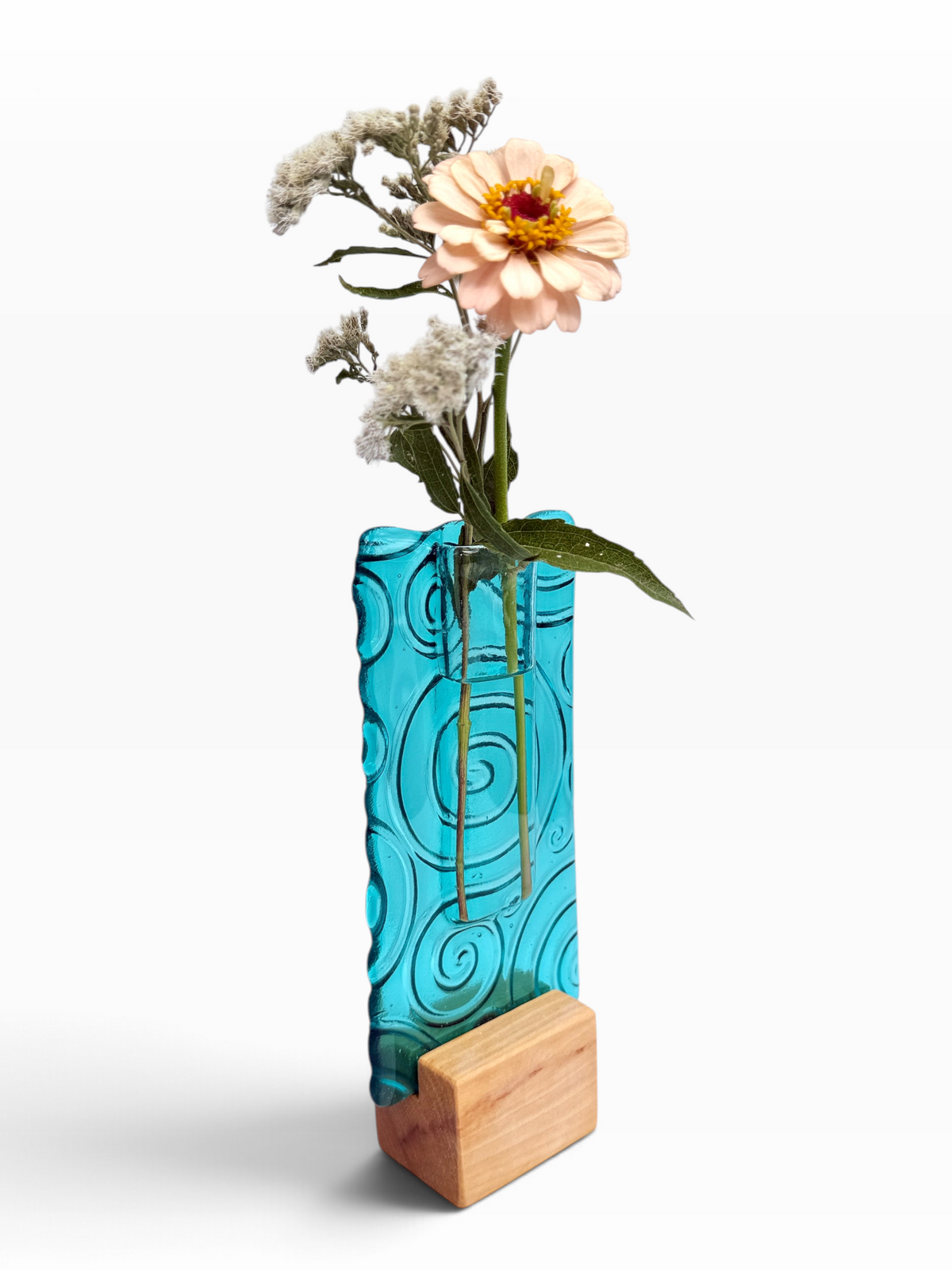 Small Pocket Vase- Swirl