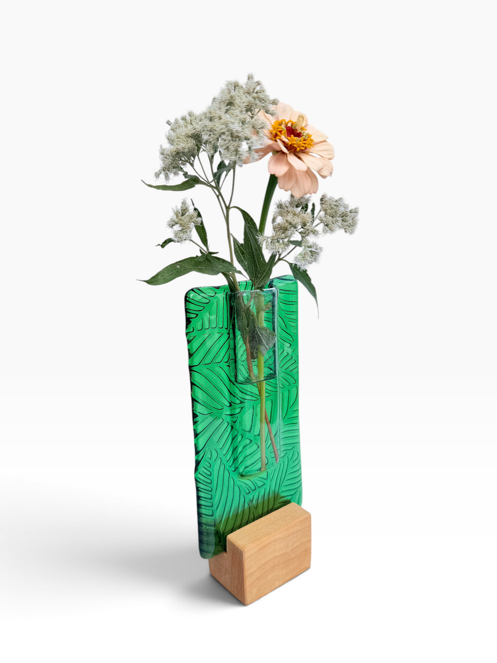 Small Pocket Vase- Leaf