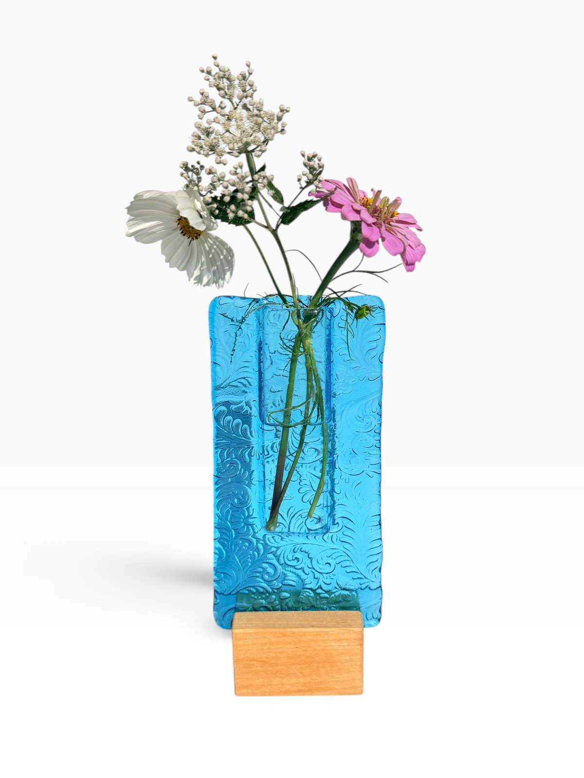 Large Pocket Vase-Vines and Butterflies