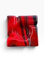 Fused Glass Cigar Ashtray