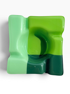 Fused Glass Cigar Ashtray