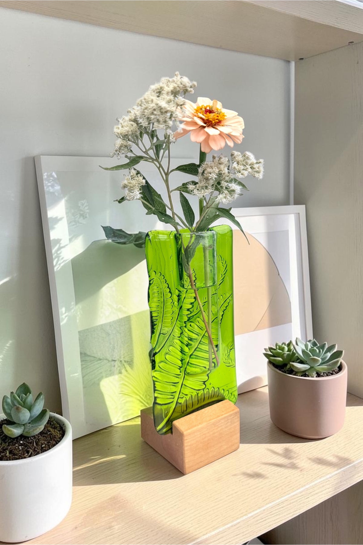 Small Pocket Vase- Fern