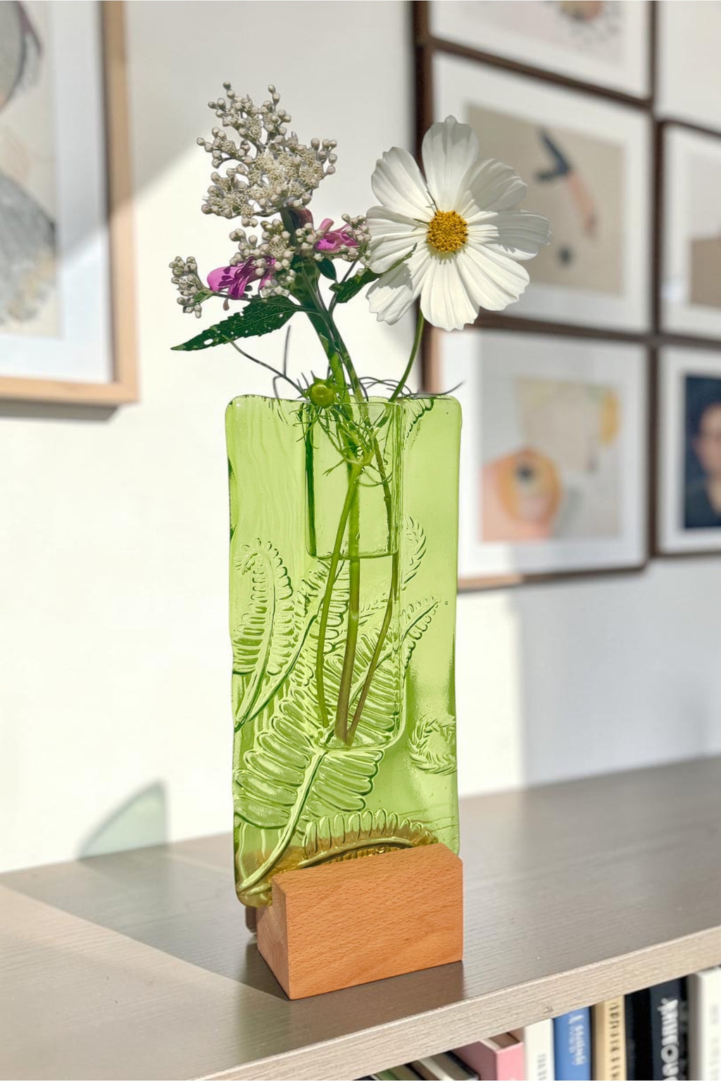 Large Pocket Vase-Fern
