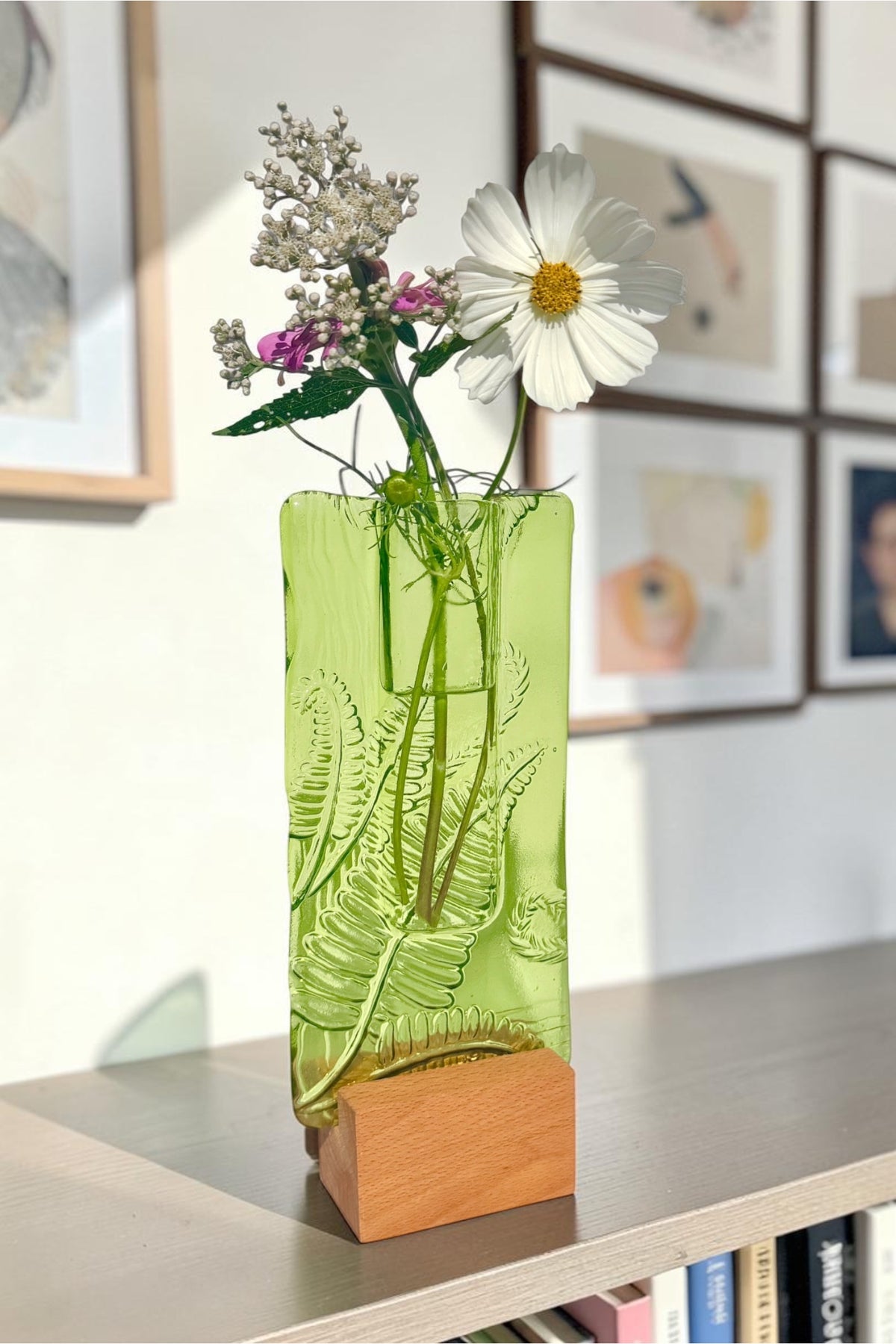 Large Pocket Vase-Fern