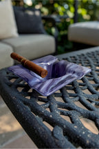 Fused Glass Cigar Ashtray