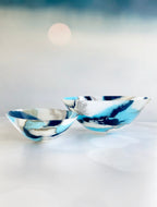 Stormy Skies Sculptural Art Bowl Set image 1